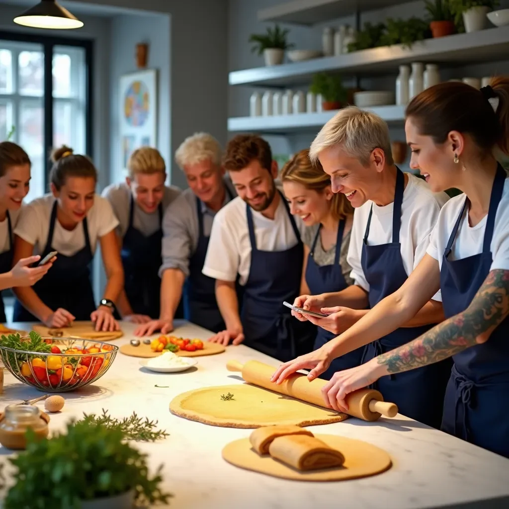 Creative team brainstorming